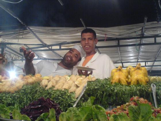 marrakesh food stalls